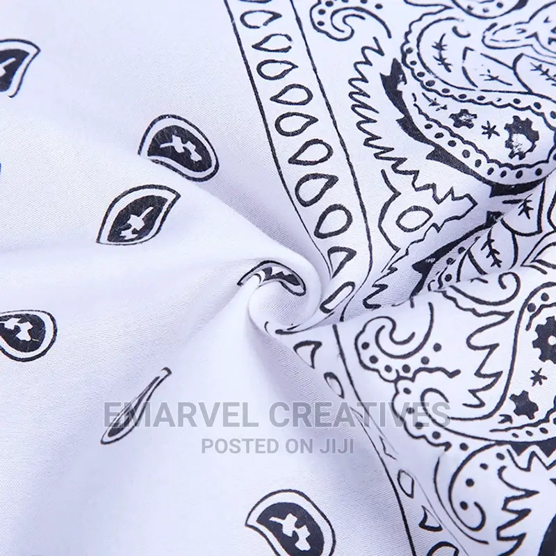 Fashion Hip Hop 100% Cotton Bandana Square Scarf ( a Dozen )