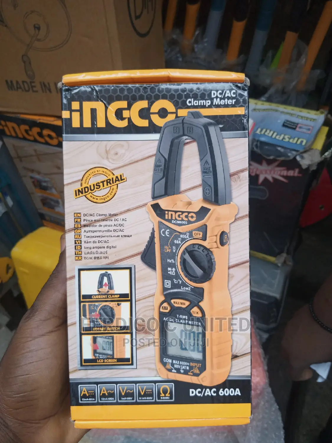 High Quality Clamp Meter Dc/Ac 600a
