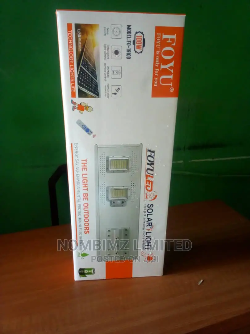 100w All in One Solar Street Light Foyouled