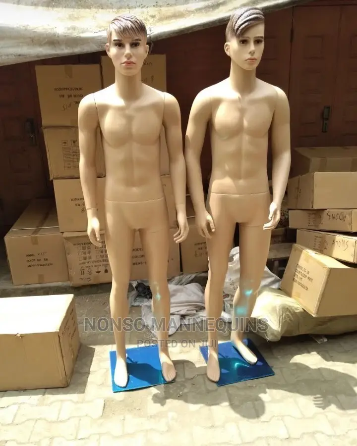 Slim Body Medium Size Male Display Plastic Mannequins