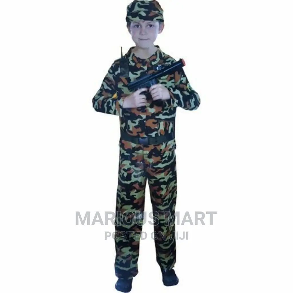 Career Day Army Costume for Kids