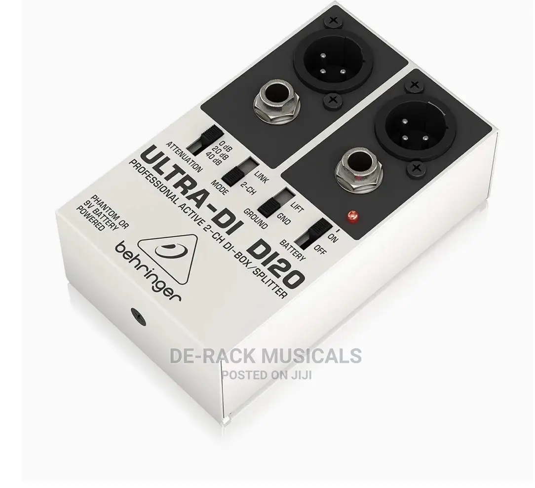 The Best Professional Active 2 CH DI Box Ultra DI DI20