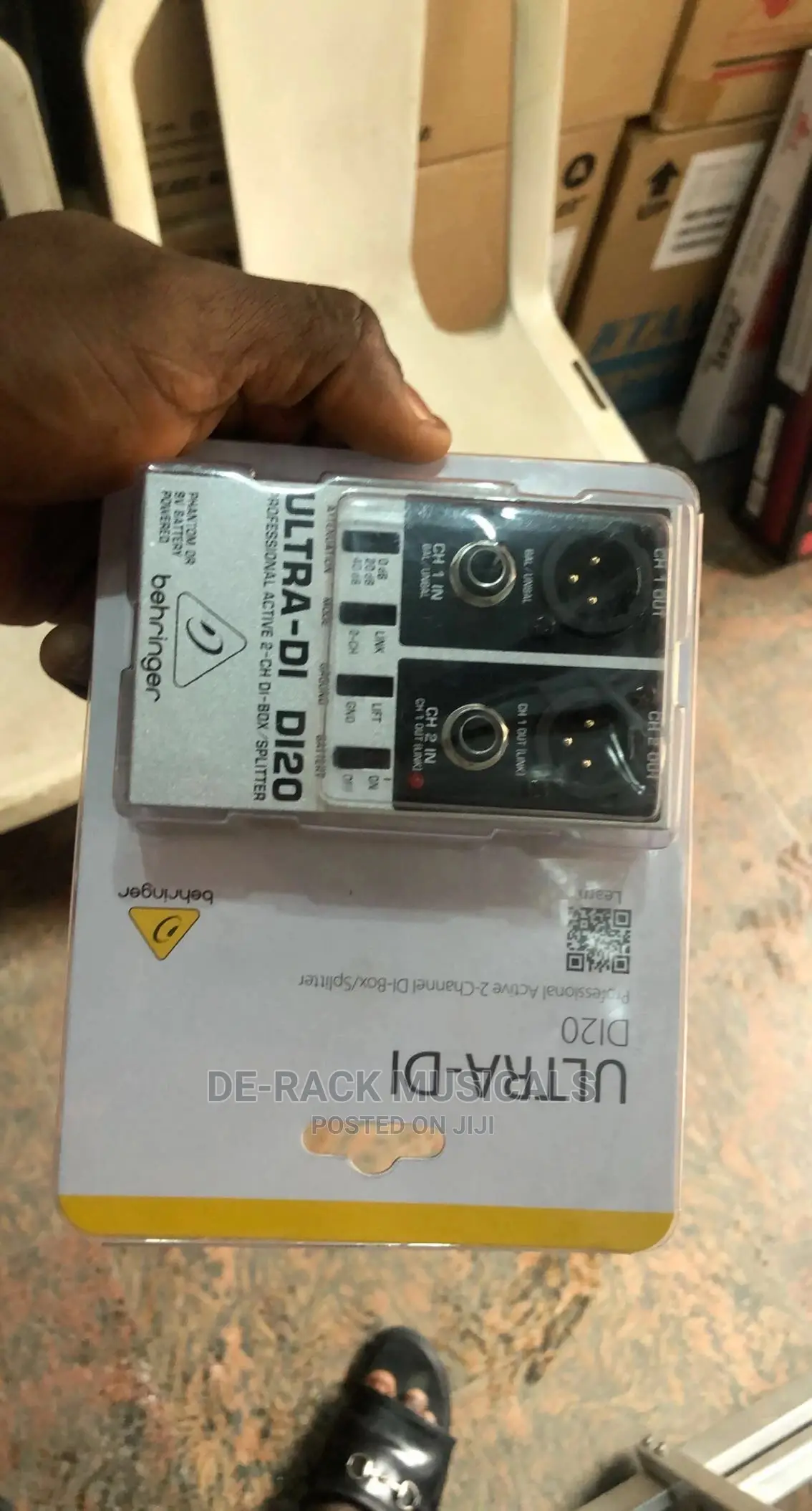 The Best Professional Active 2 CH DI Box Ultra DI DI20