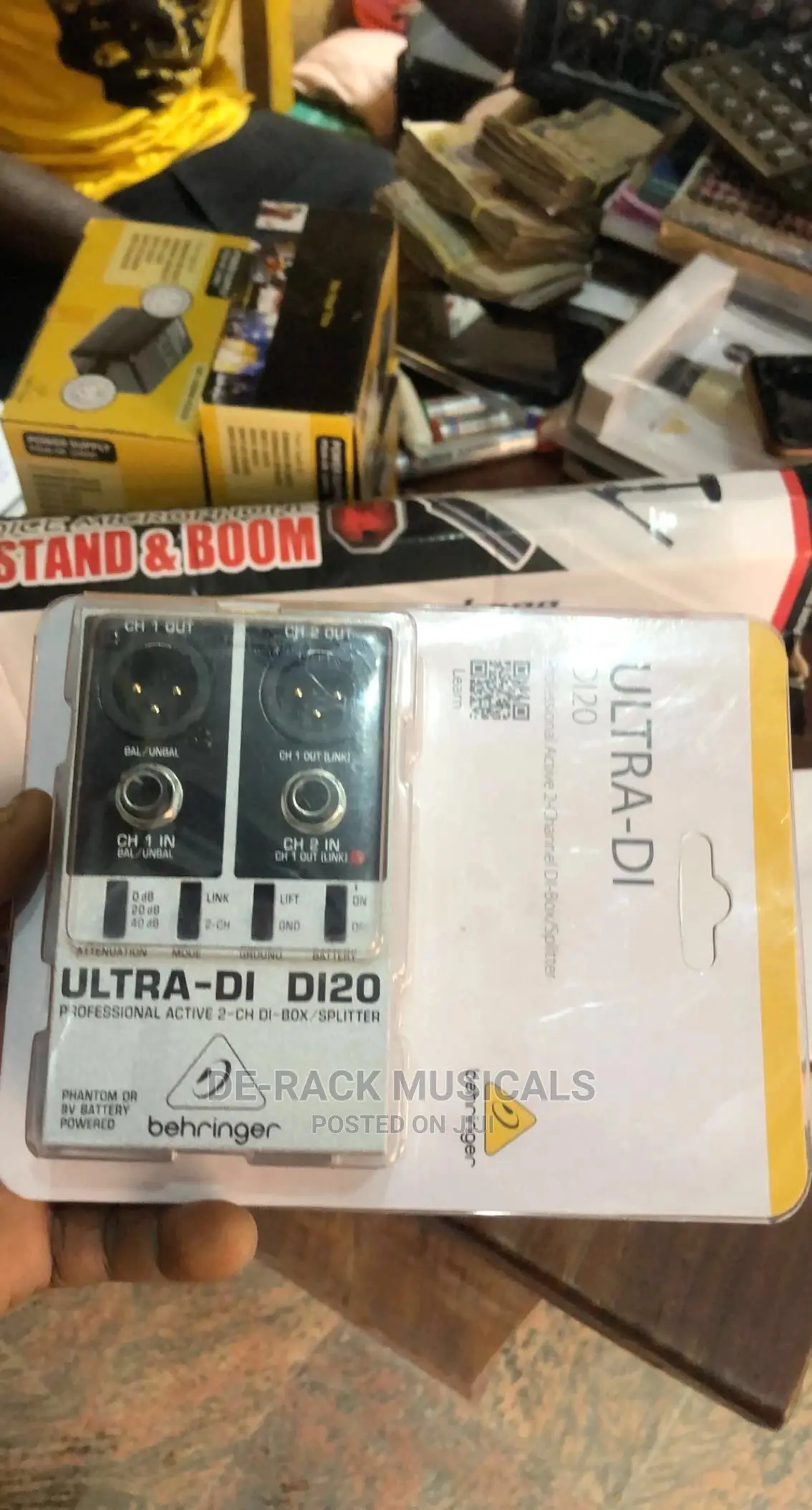 The Best Professional Active 2 CH DI Box Ultra DI DI20