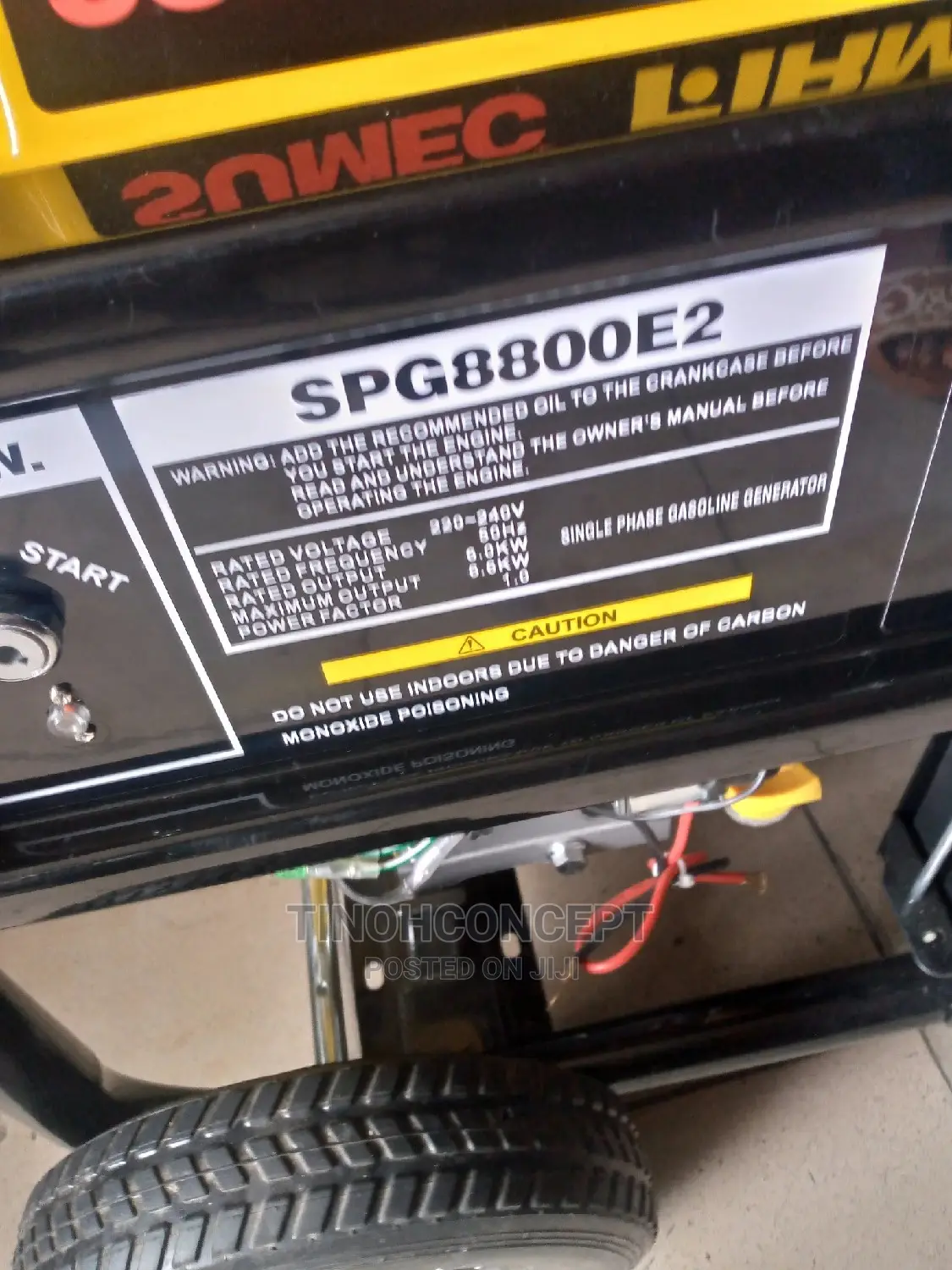 Sumec Firman SPG8800E2 6.5KVA