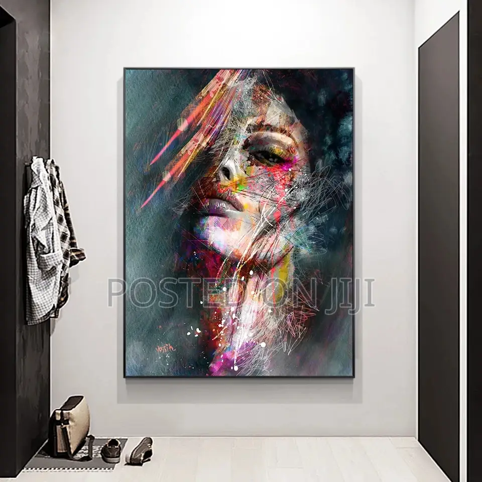 Colorful Woman Portrait