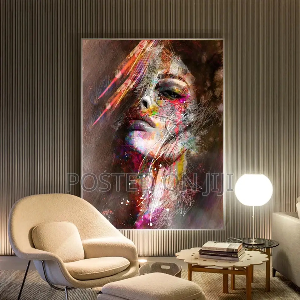 Colorful Woman Portrait