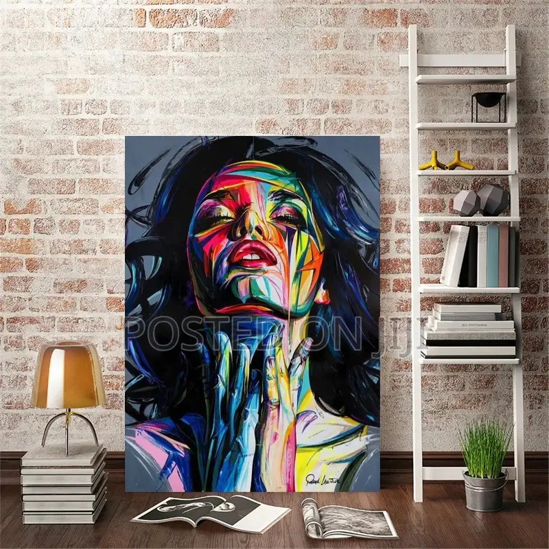 Colorful Woman Portrait