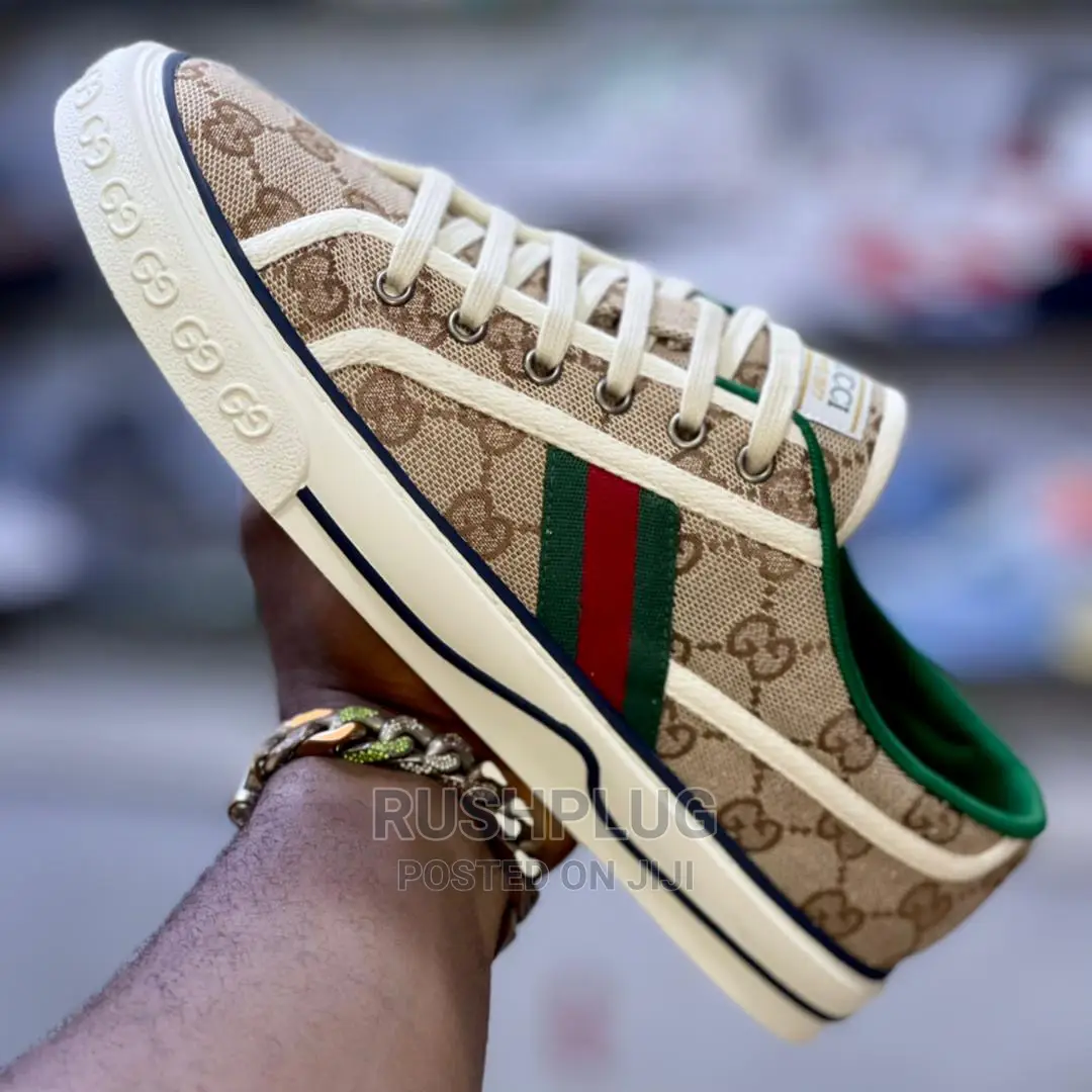 GUCCI TENNIS 1977 Sneaker ‘ BEIGE/EBONY ‘*