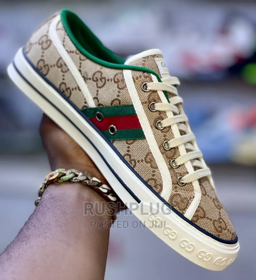 GUCCI TENNIS 1977 Sneaker ‘ BEIGE/EBONY ‘*