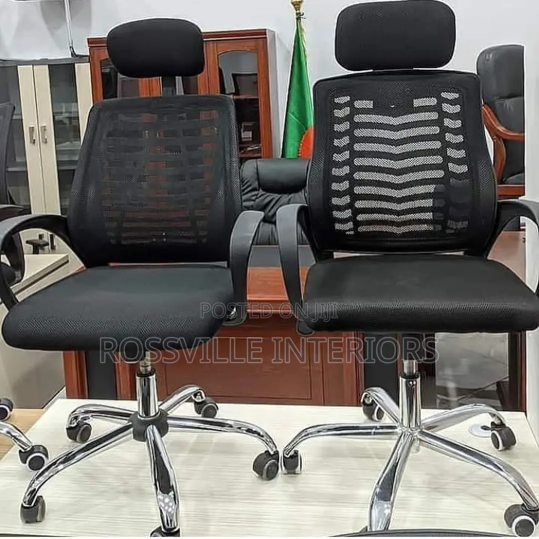 Ergonomic Headrest Office Chair