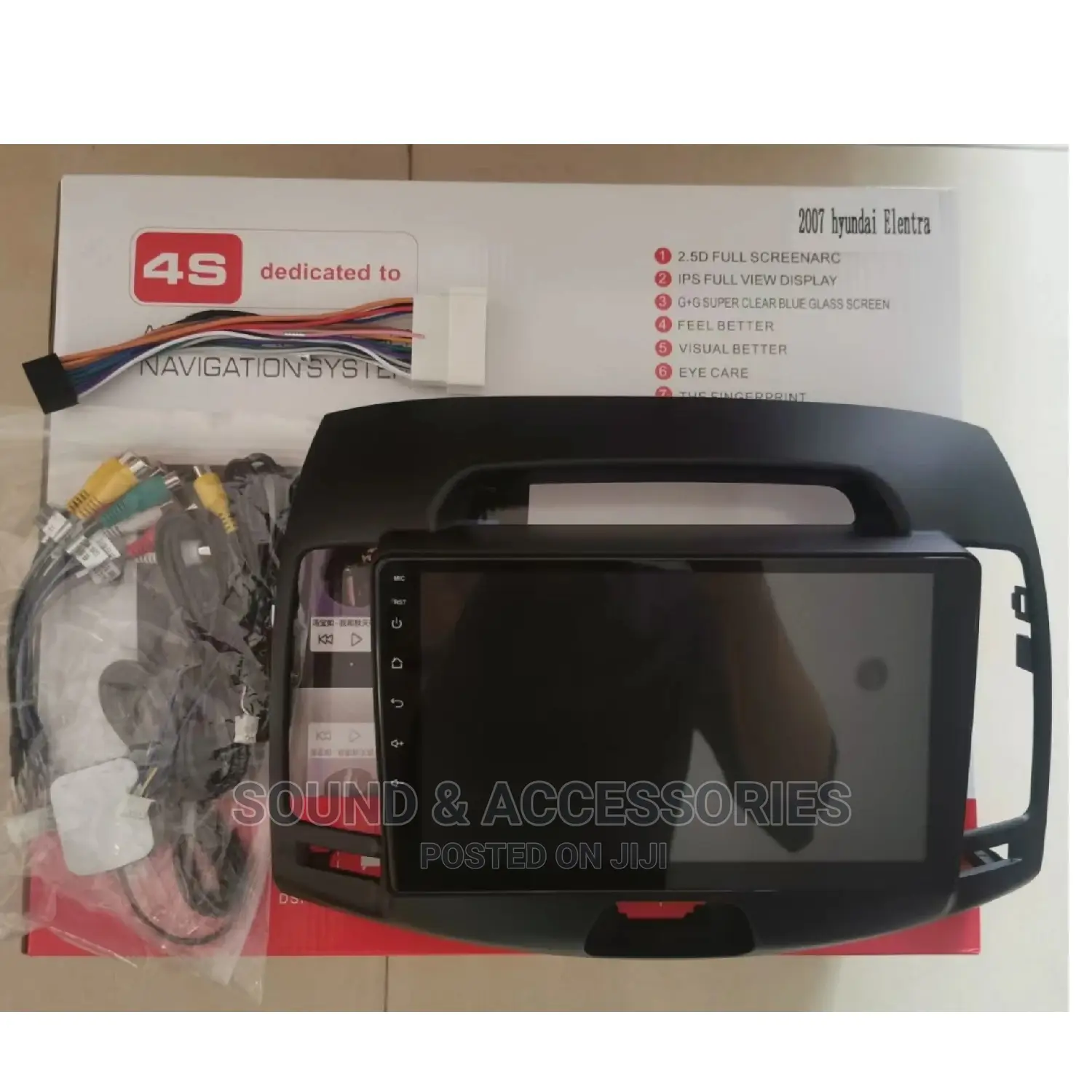 Hyundai Elantra 2007-2011 Android GPS Navigation System