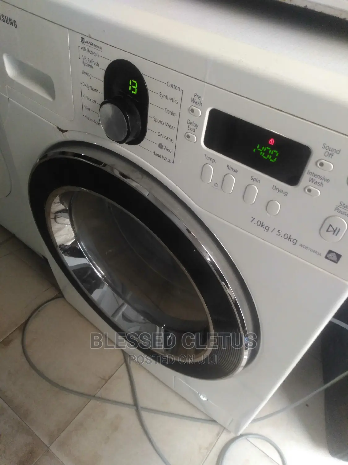 Clean Samsung 7kg +5 Washing and Drying Front Loader