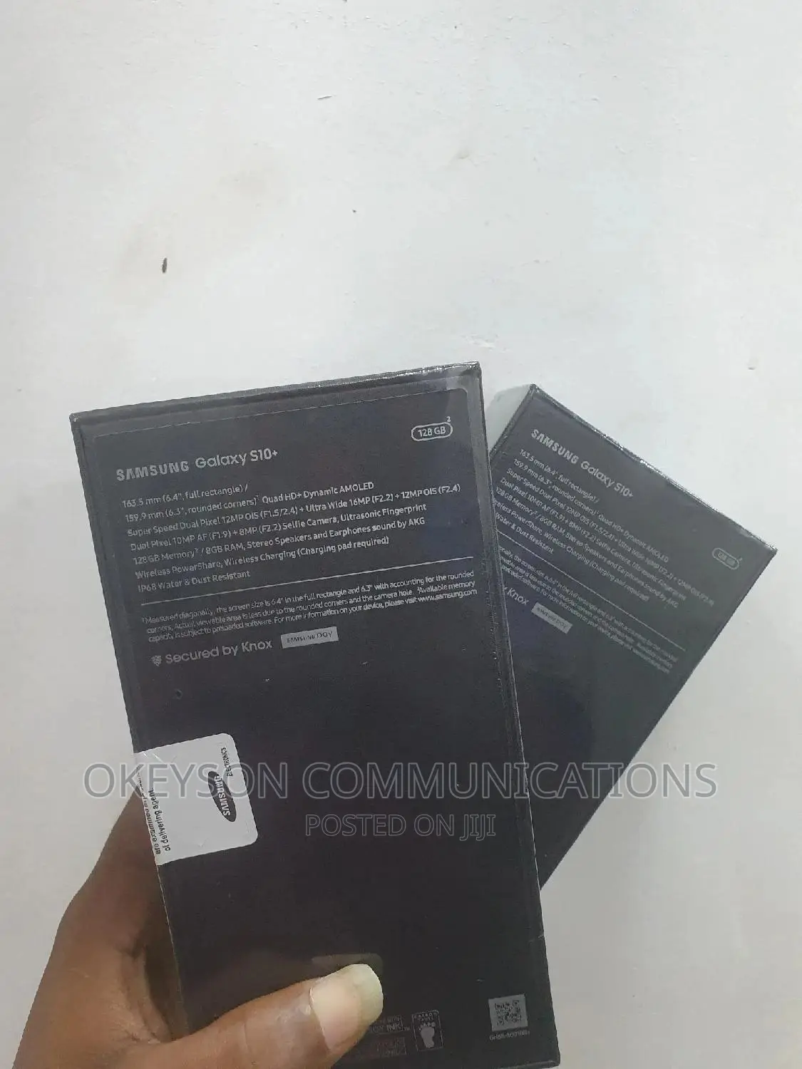 New Samsung Galaxy S10 Plus 128 GB Gray