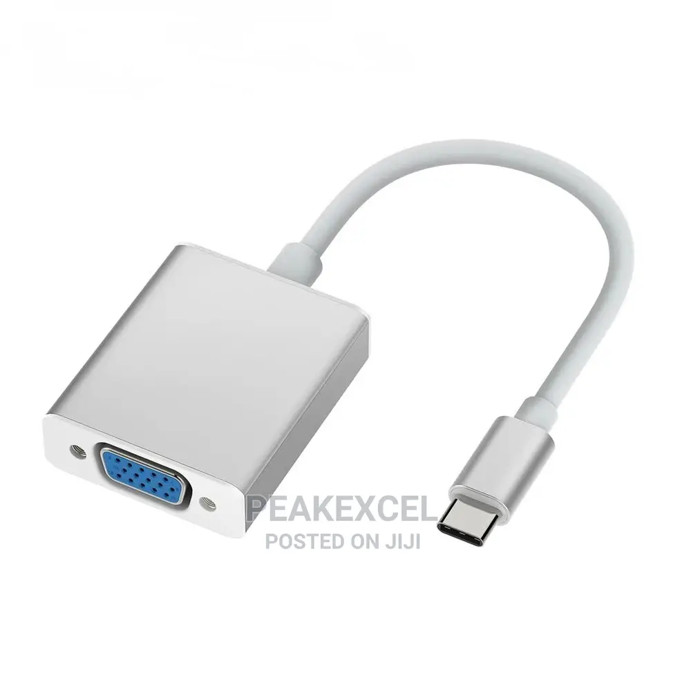HD USB C Type-C to VGA Female Adapter Cable Type C to VGA Ad
