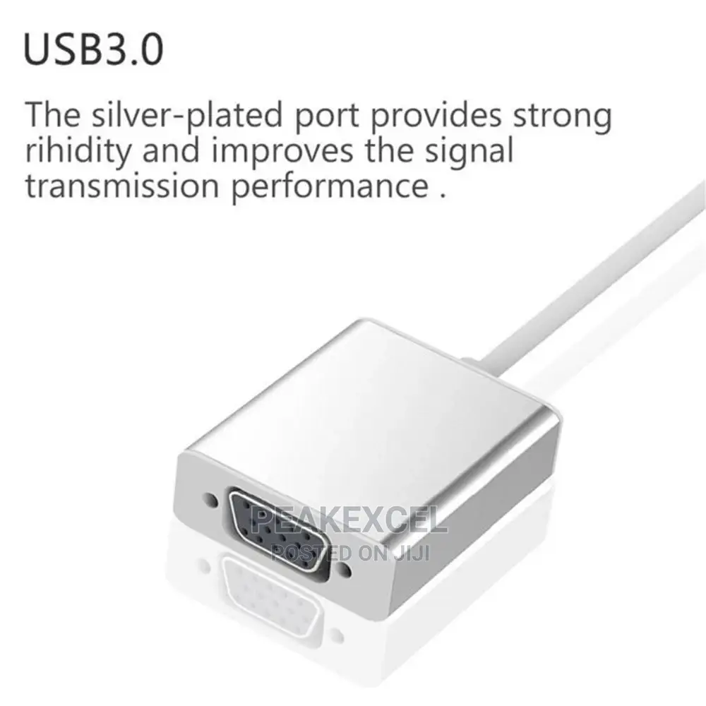 HD USB C Type-C to VGA Female Adapter Cable Type C to VGA Ad