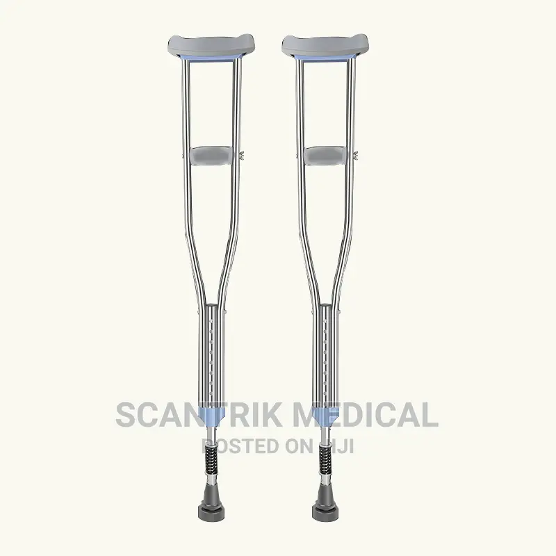 Household Stainless Steel Double Crutches