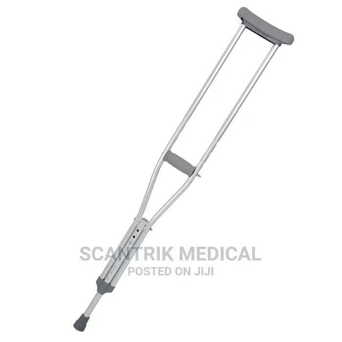Stainless Steel Shock Absorber Underarm Crutches