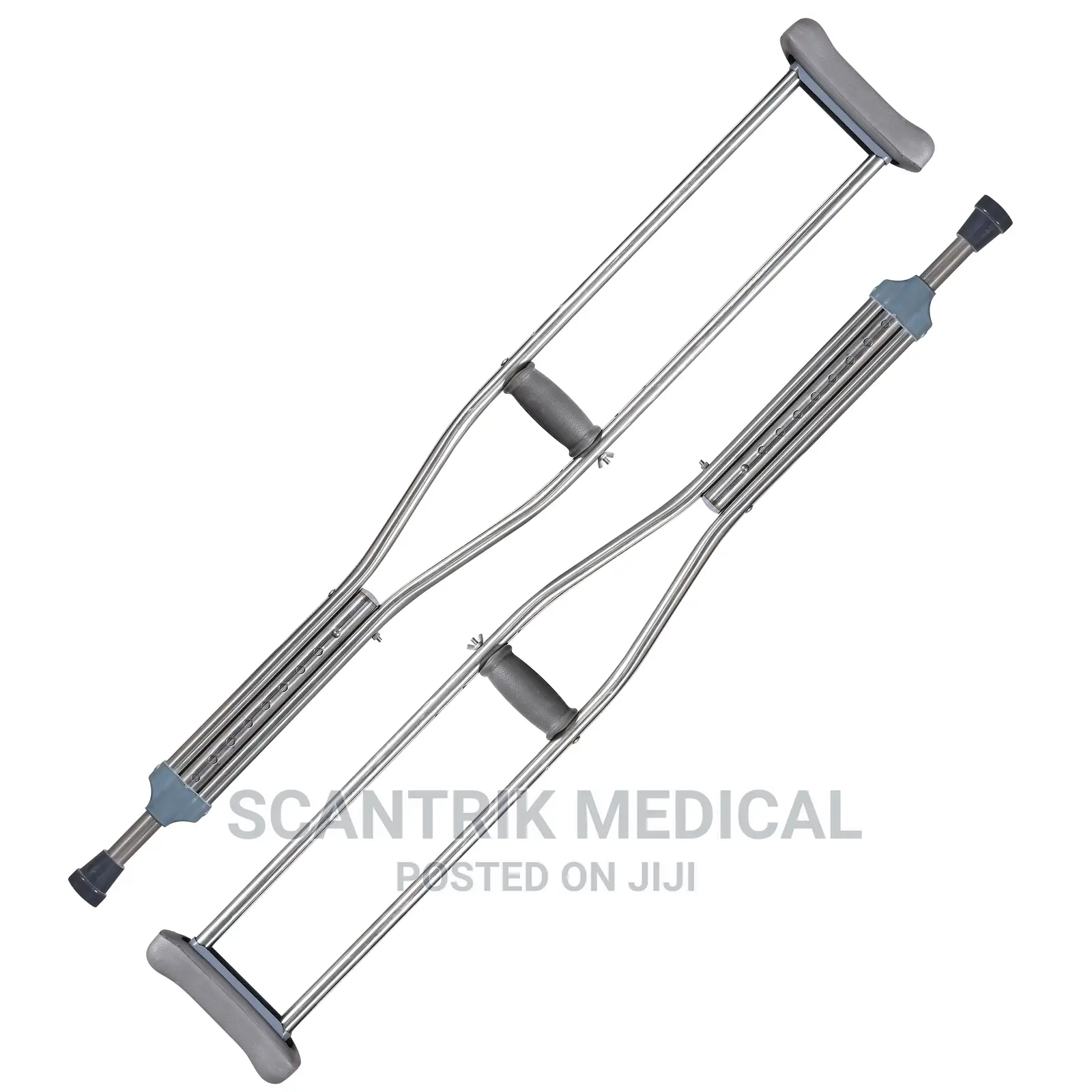 Comfortable Adjustable Aluminum Crutches