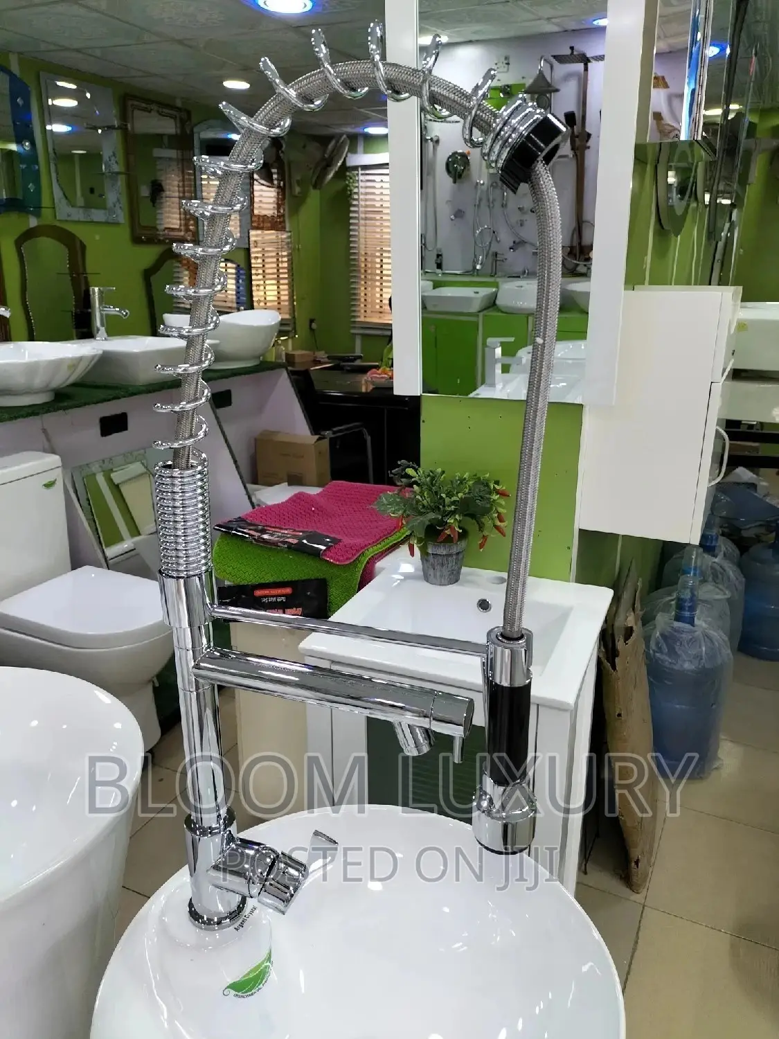 Chrome Kitchen Sink Faucet
