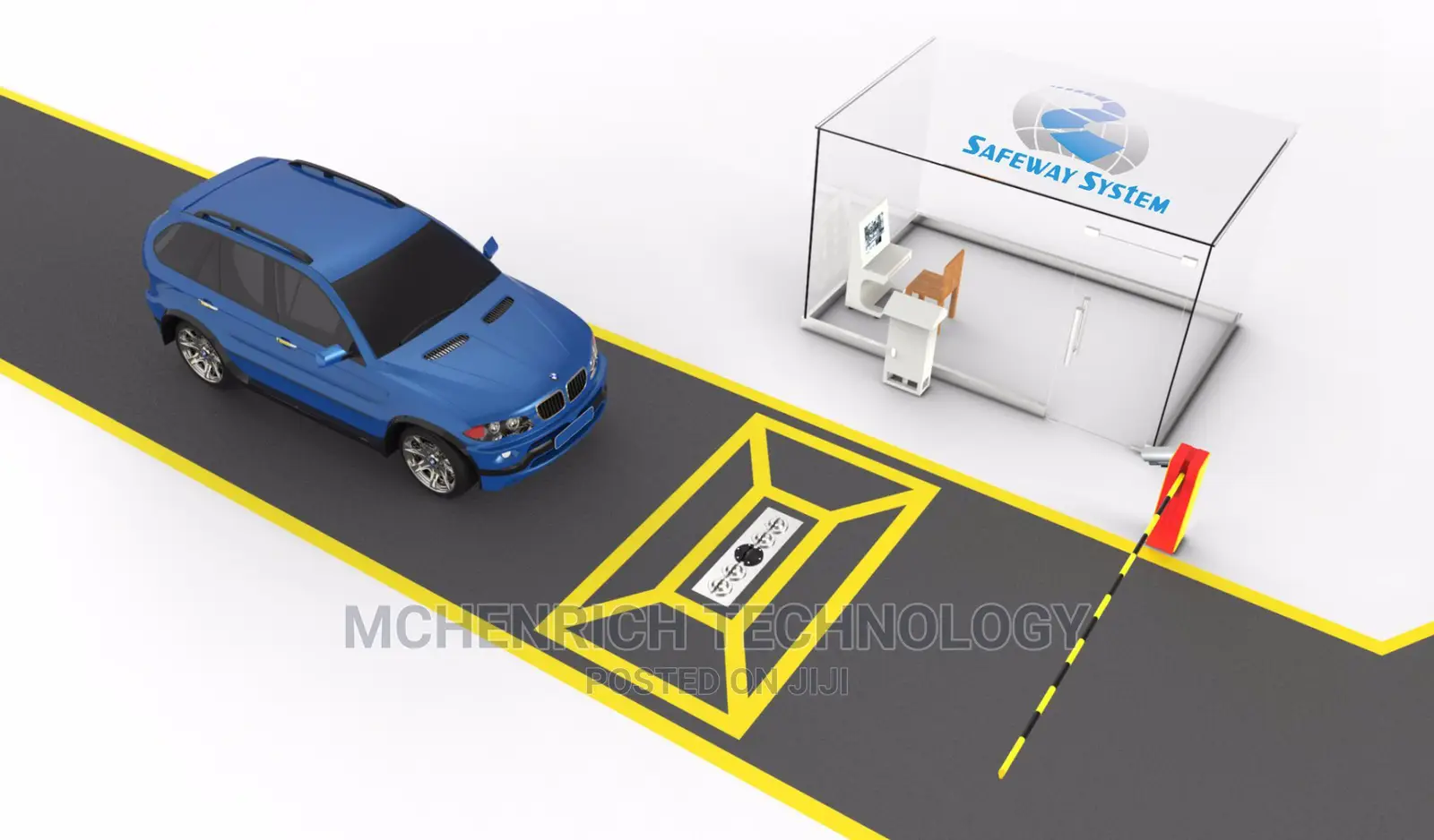 Under Vehicle Explosives Scanner