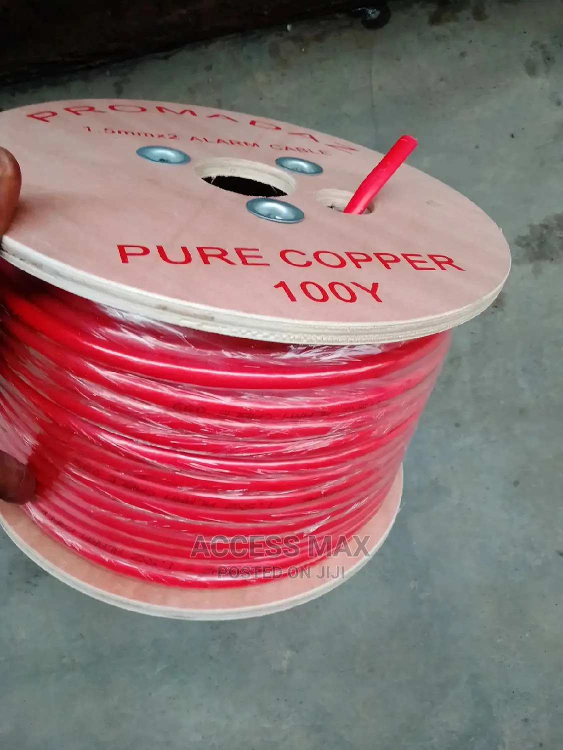 100% Copper Fire Alarm Cables (2core) by 100m (Available Now