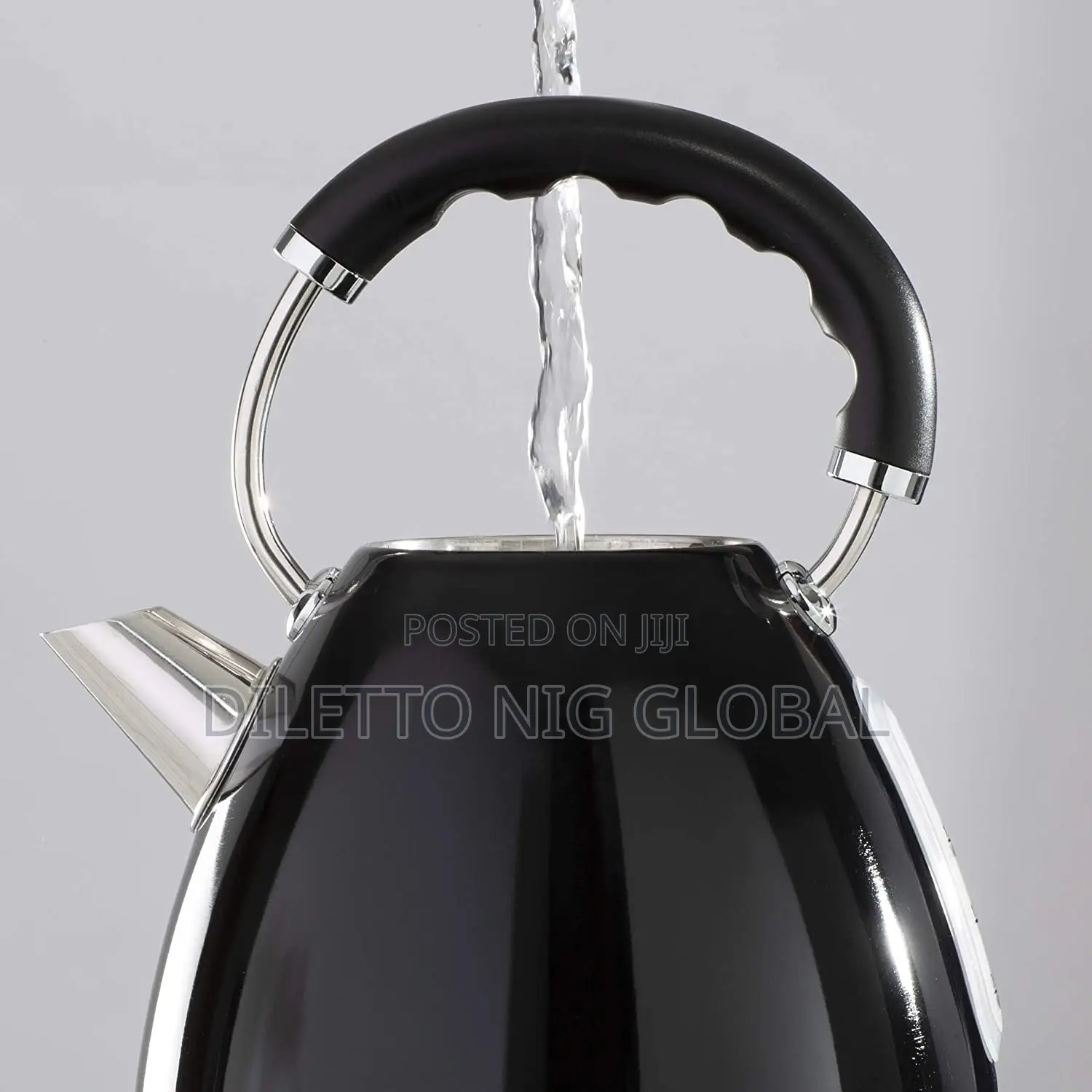 Daewoo Kensington Pyramid Kettle Stainless Steel