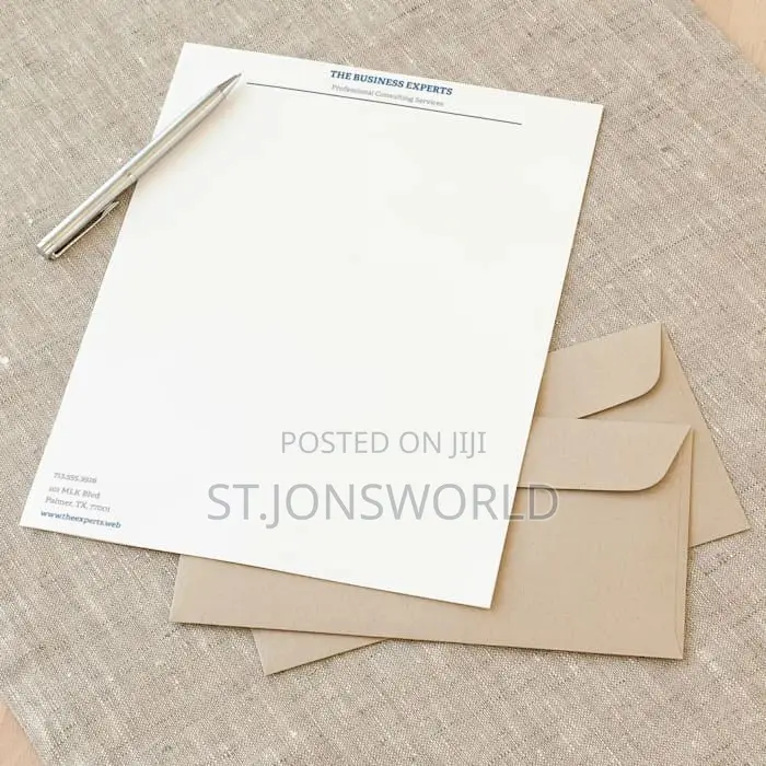 Letterhead and Branded Envelope