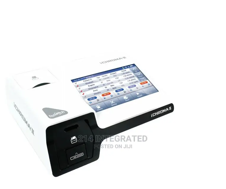 Ichroma II - A Compact Easy-to-Use, Immunoassay Analyzer