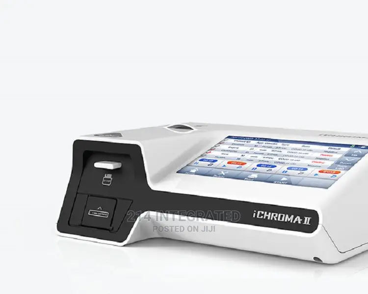 Ichroma II - A Compact Easy-to-Use, Immunoassay Analyzer
