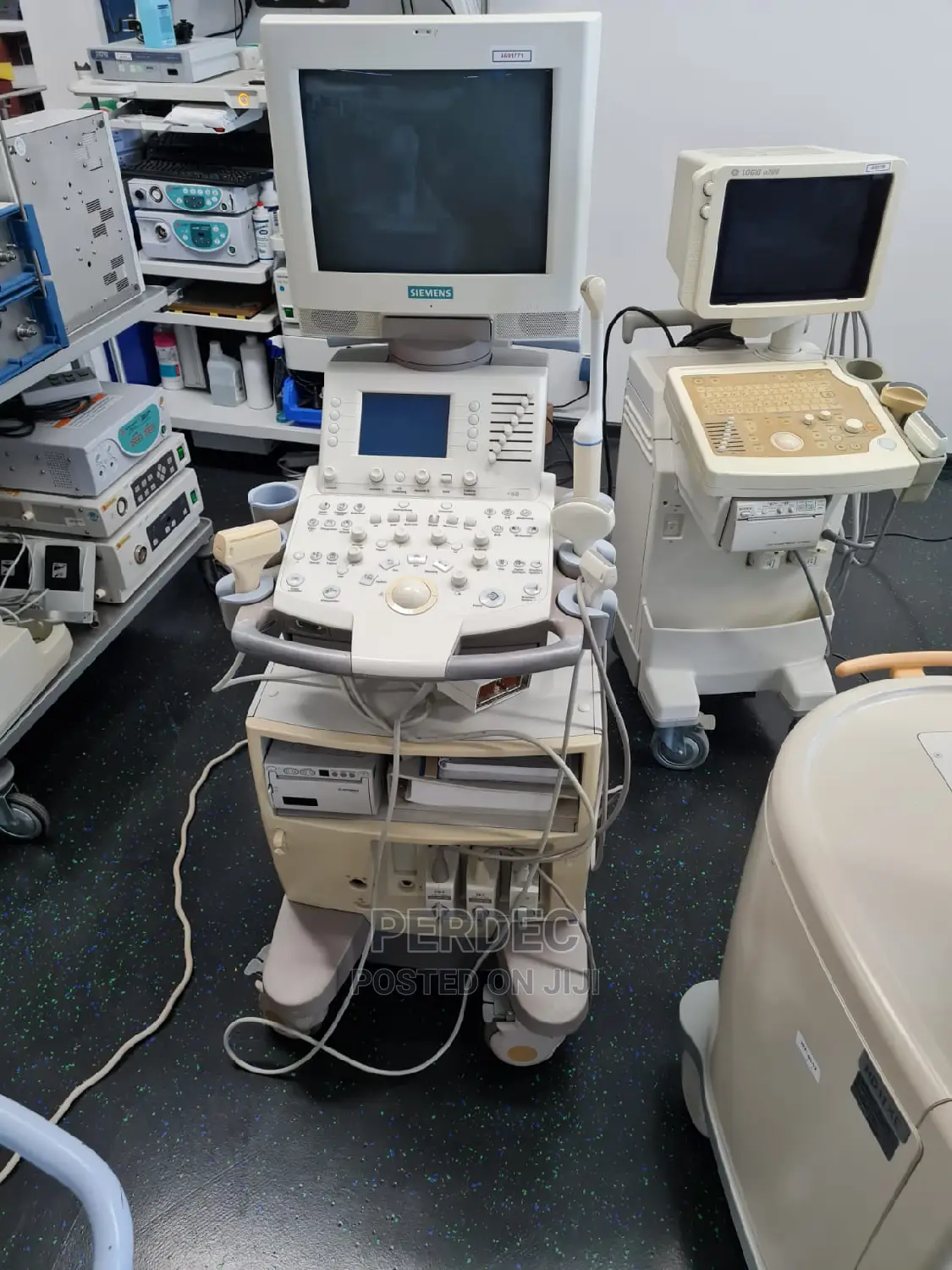 G60 Ultrasound Machine With 3 Probes and Printer.