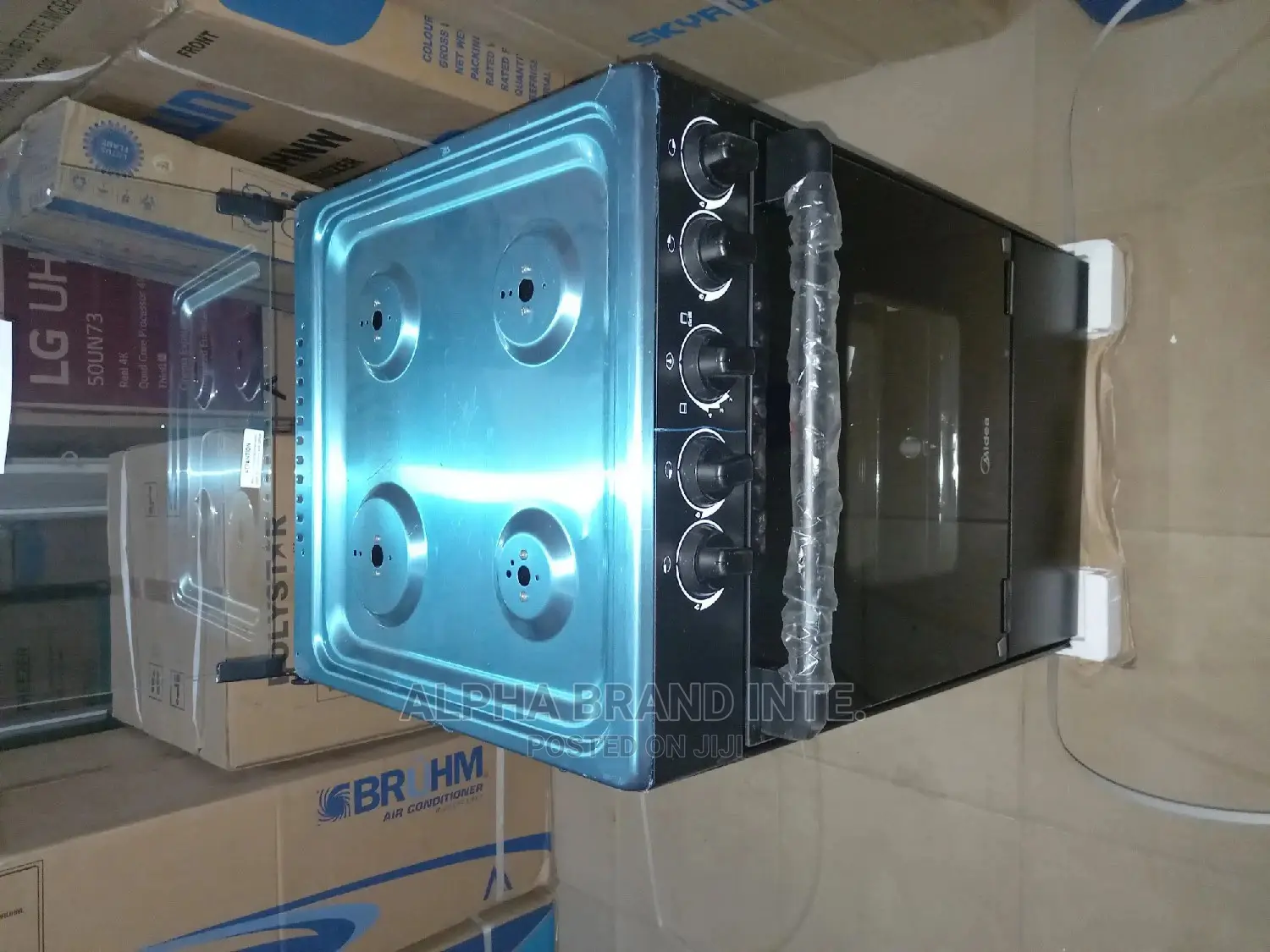 Midea Gas Cooker 5055cm4+0