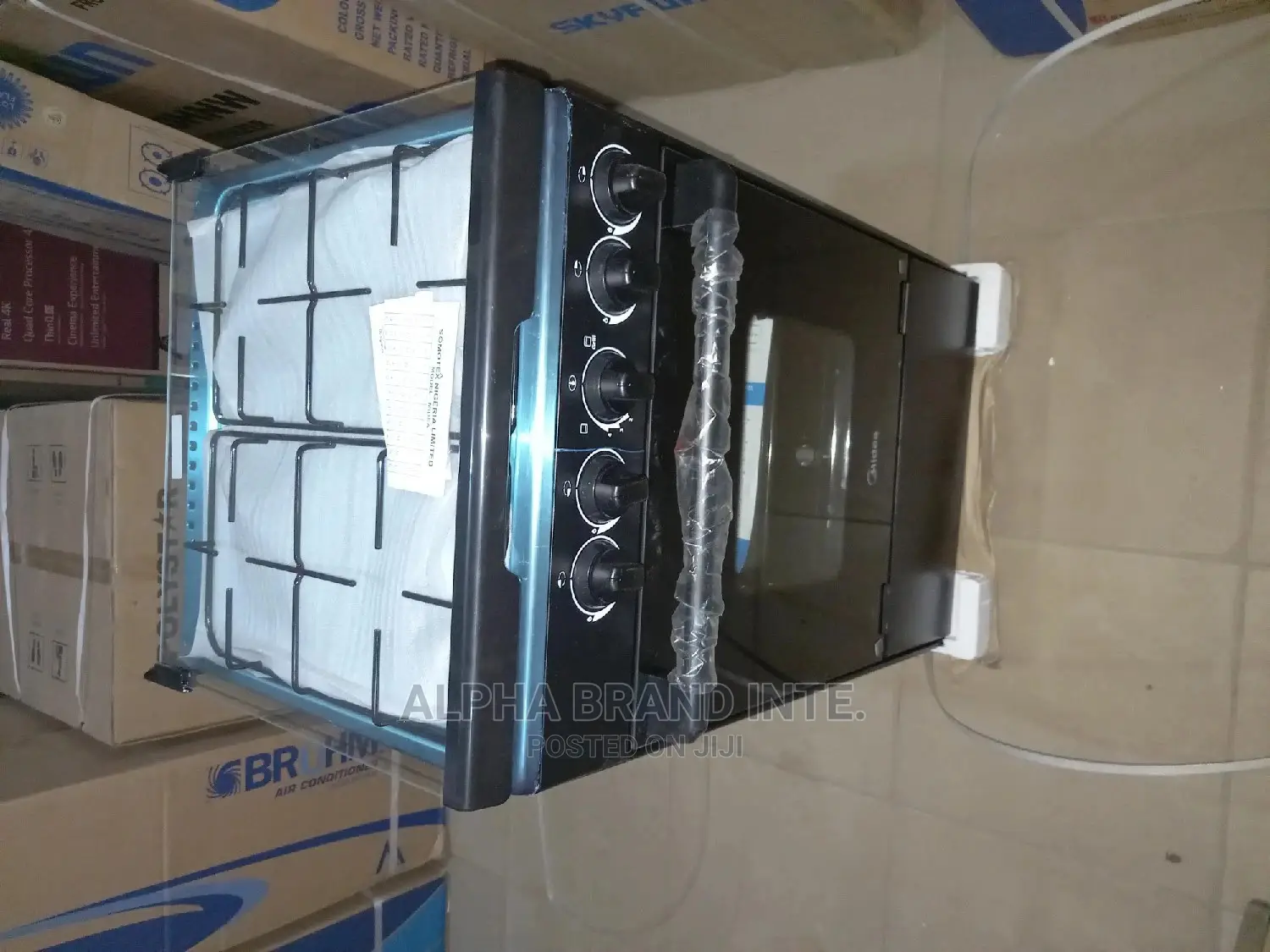Midea Gas Cooker 5055cm4+0