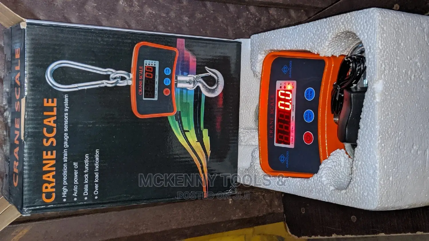 Heavy-Duty Digital Crane Scale (Model OCS-S1 | 500kg
