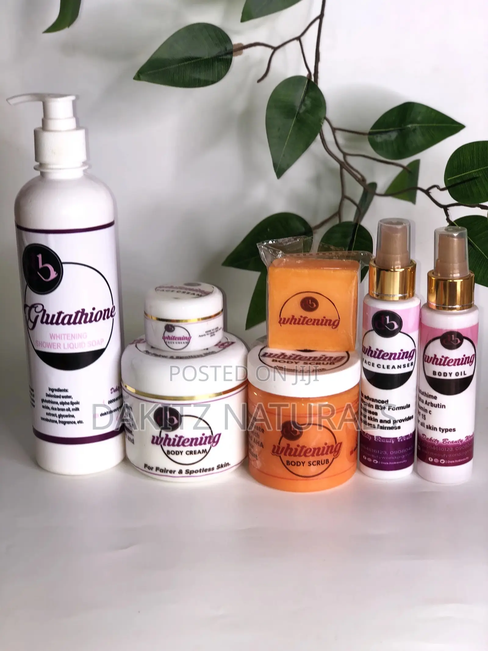 Whitening Set Face and Body (Medium)