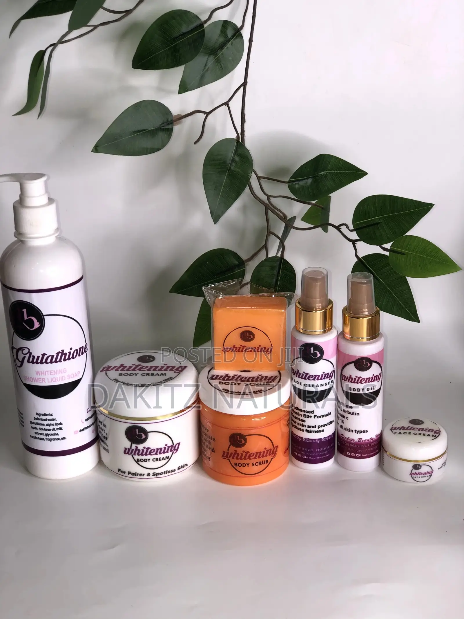 Whitening Set Face and Body (Medium)