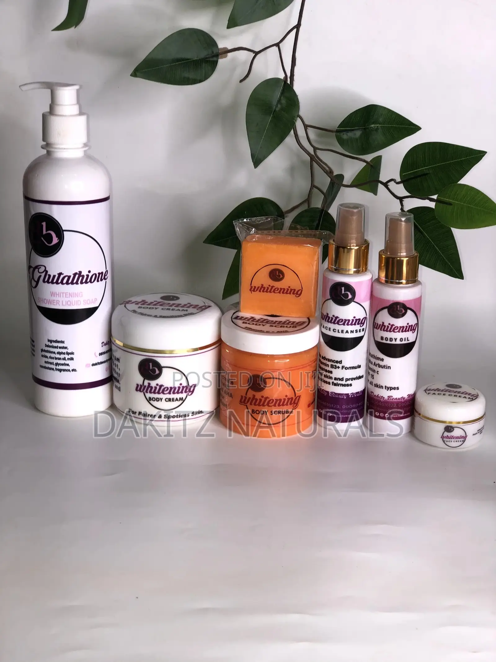 Whitening Set Face and Body (Medium)