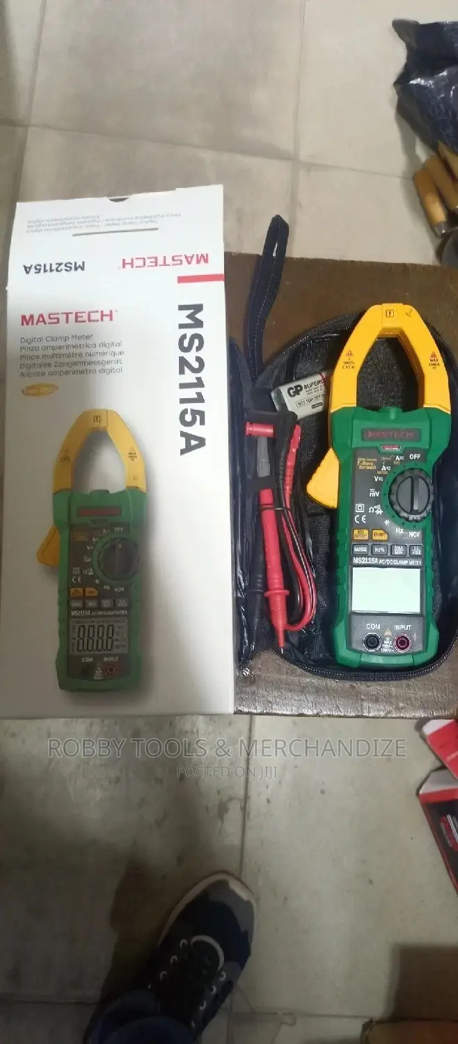 Mastech AC/DC 2115A Clamp Meter (True Rms)