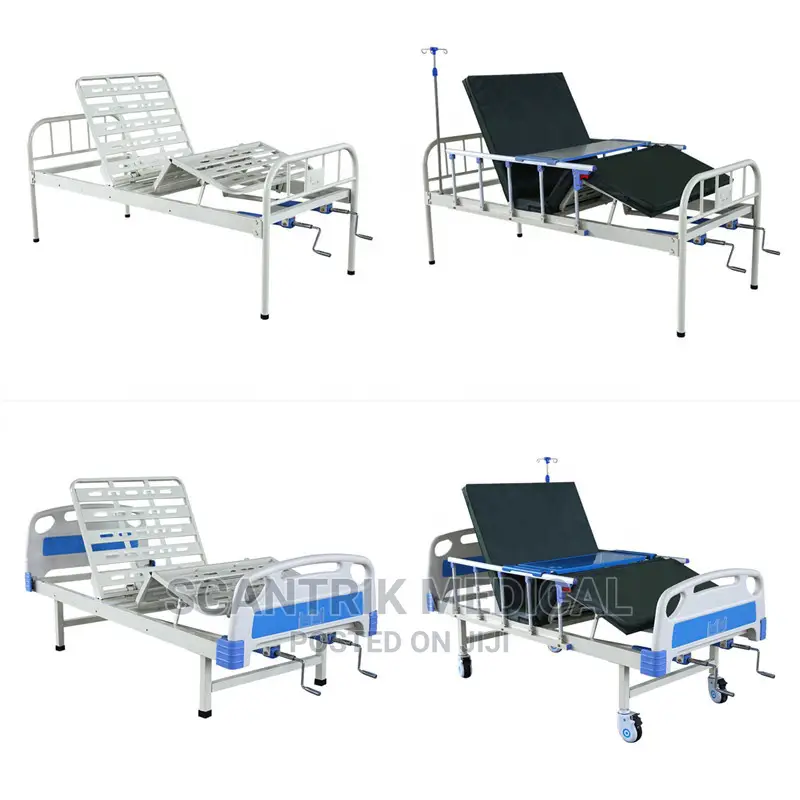 Luxury Modern Manual Hospital Bed Two Crank