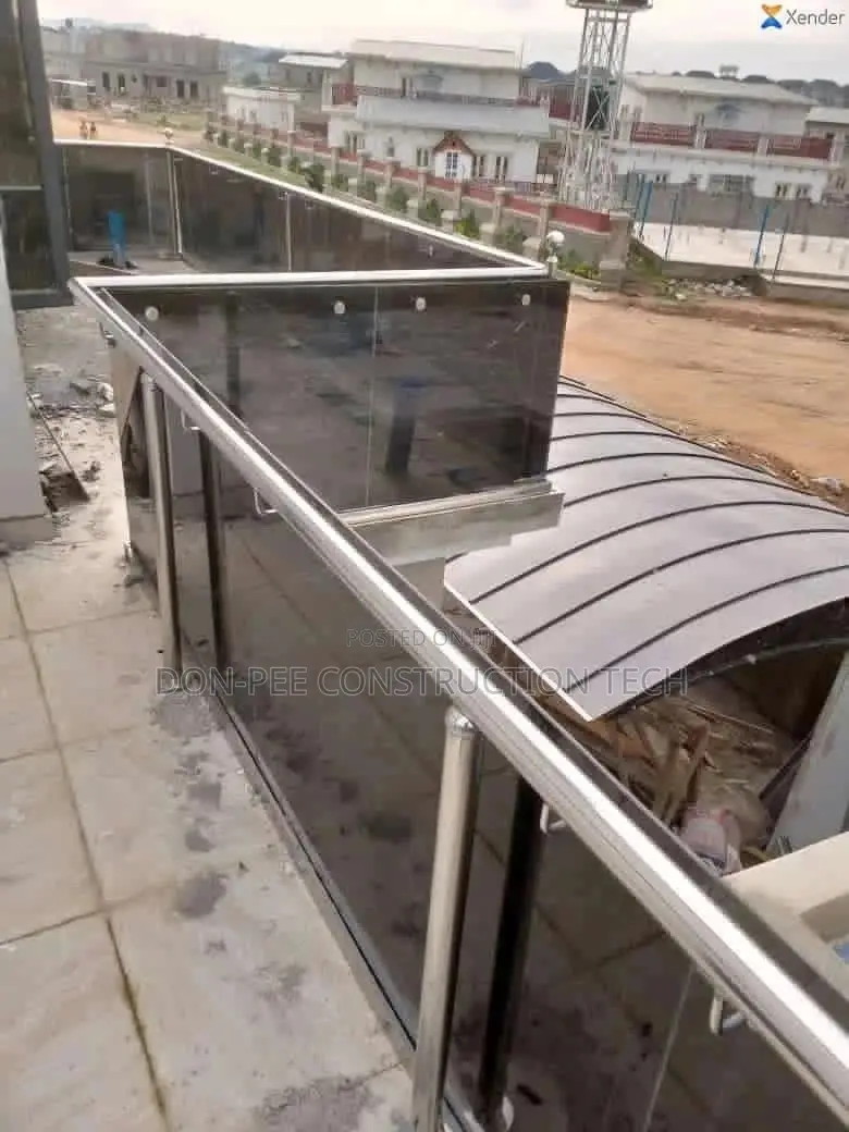 Tinted Glass Frameless Handrail 304 Turkey