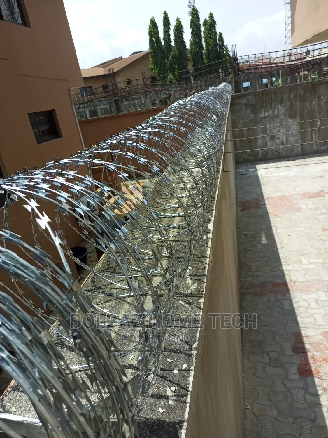 Razor Barb-Wire; Security Fence