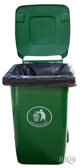 360 Litre Waste Bin With Two Wheels Cover * Free Delivery
