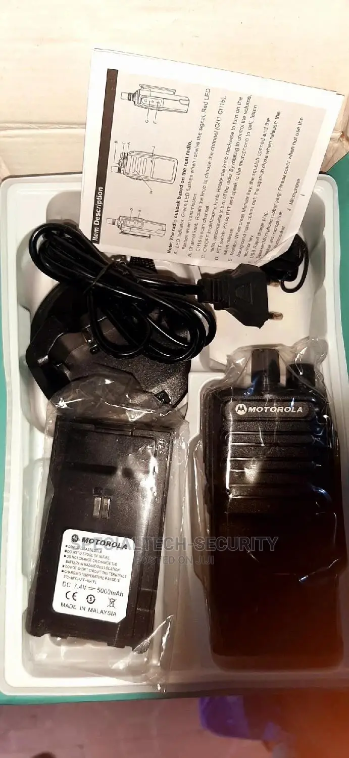 Motorola Walkie Talkie M9 Radio