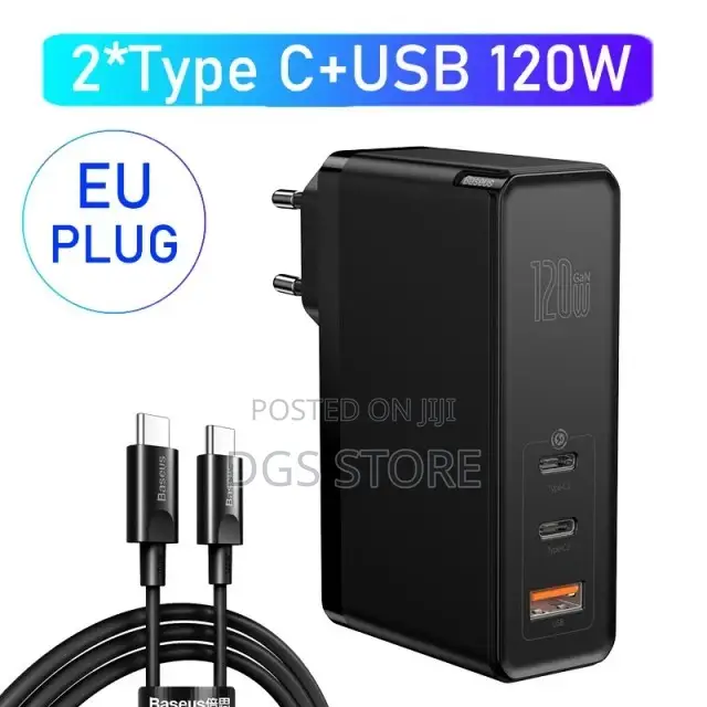 Baseus Gan2 Pro Quick Charger 2c+U+120W