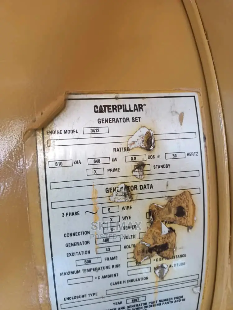 800kva Caterpillar Soundproof Generator