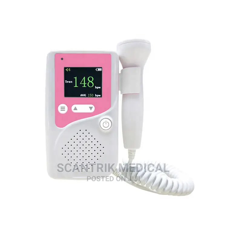 High Sensitive Ultrasound Probe Portable Fetal Doppler