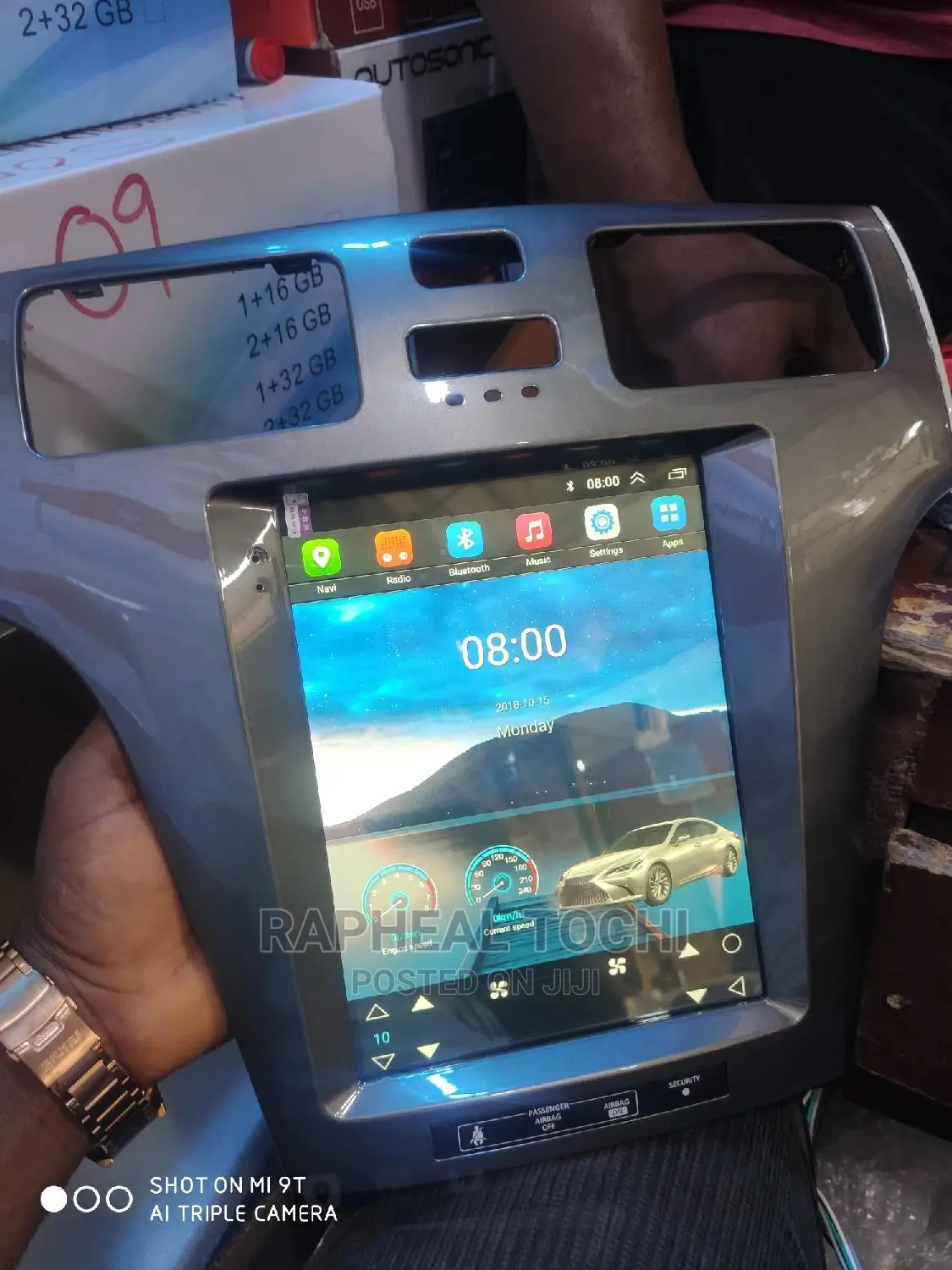 Lexus Rx300 Tesal Android Screen 2002 to 2007