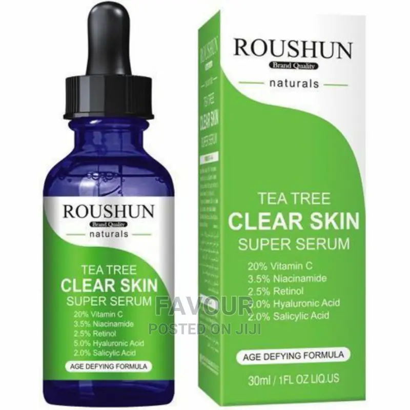 Roushun Tea Tree Super Serum, Age-Defying Formula for Skin