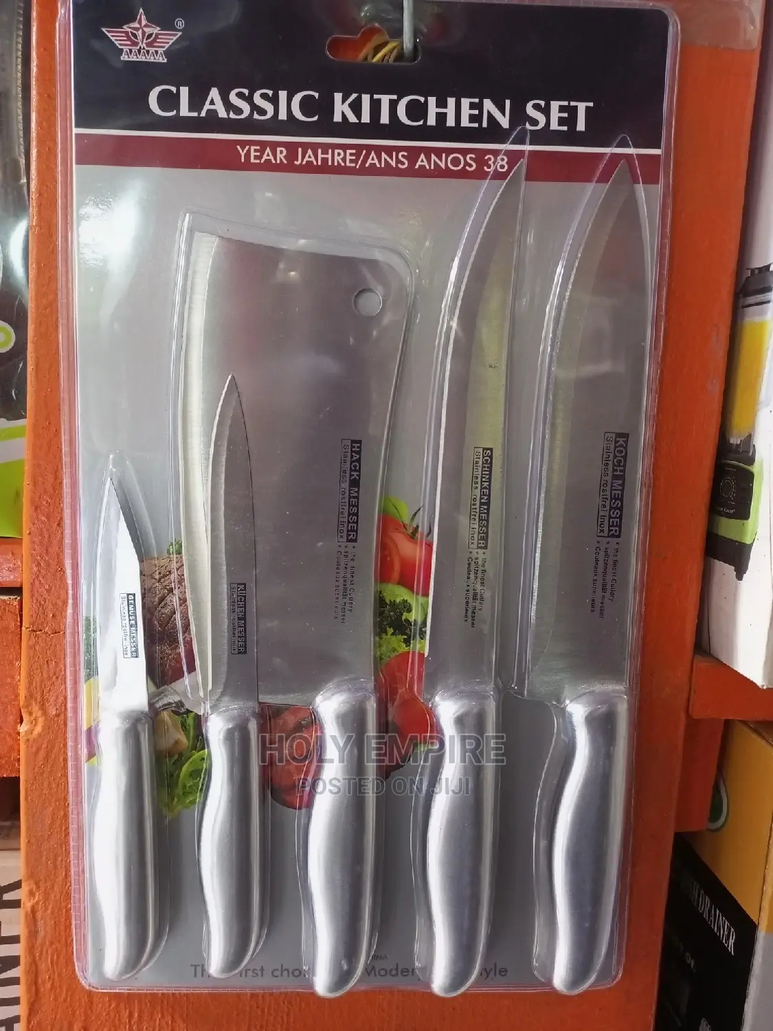 Kitchen Knifes 5 Set