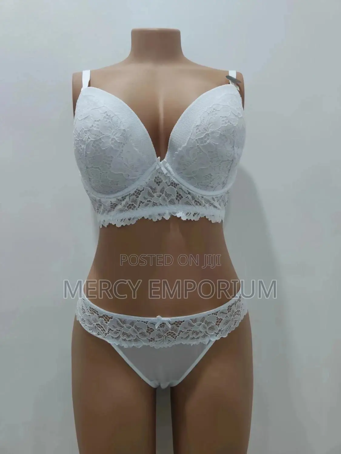 Push Up Paded Longline Bra With a Matching Thong. Bra 36DD